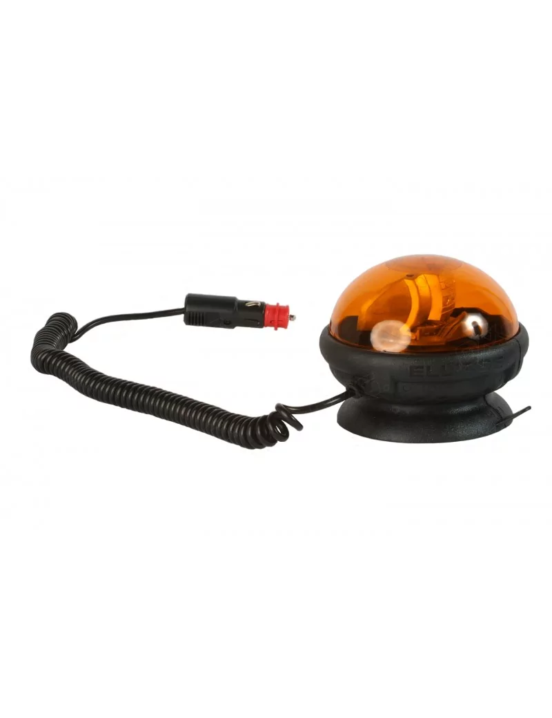 Gyrophare ellipse 12/24V magnétique