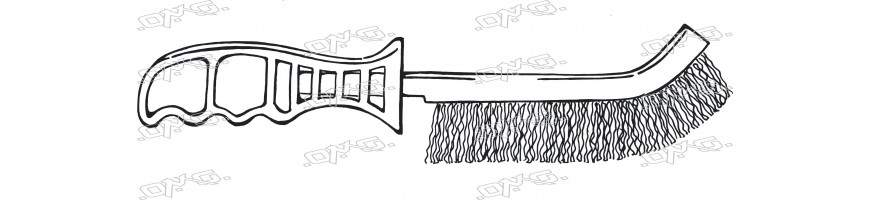 Brosse a main strip