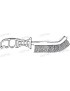 Brosse metal a main strip