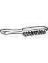 Brosse metal à manche