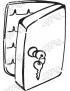 Armoire à clés