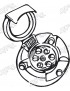 Fiche femelle 12v
