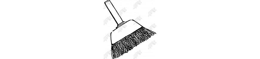 Brosse coupe sur tige