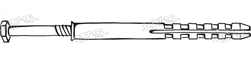 Cheville tire fond