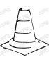 Cone de signalisation