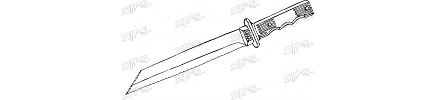 Couteau pour isolant
