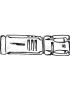 Cheville douille expansion