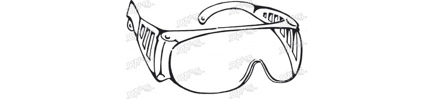 Lunettes à branches ordinaires