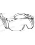 Lunettes à branches ordinaires