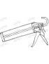 Pistolet mastic