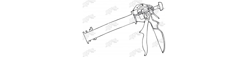 Pistolet à résine