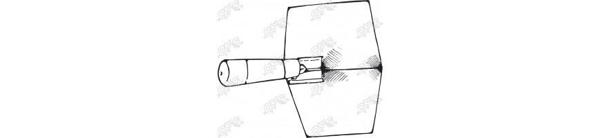 Truelle angle intérieur