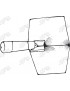 Truelle angle intérieur