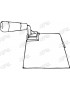Truelle angle extérieur